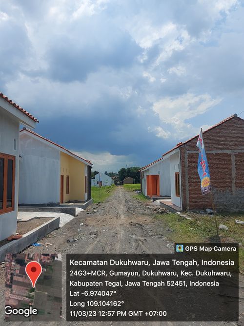 foto posisi tengah perumahan Griyo kinasih
