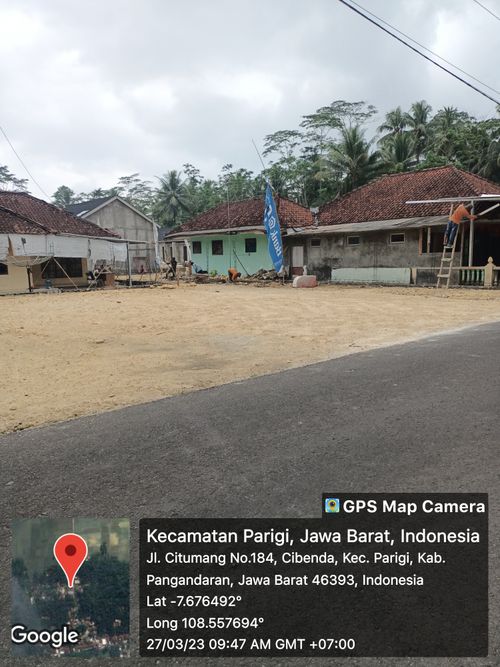 foto gerbang perumahan Artha Palace Cibenda Village