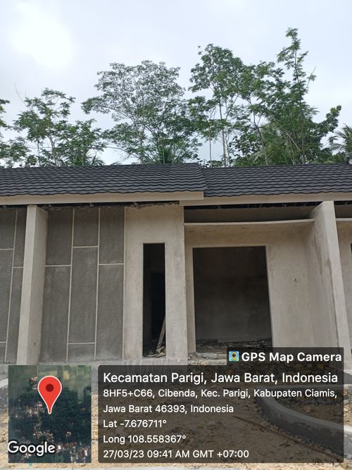 foto contoh rumah perumahan Artha Palace Cibenda Village