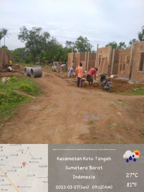 foto posisi tengah perumahan ABI SIMPANG EMPAT