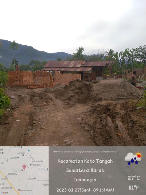 foto gerbang perumahan ABI SIMPANG EMPAT