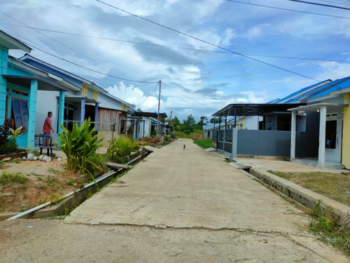 foto posisi tengah perumahan Cendrawasih Green Park 4
