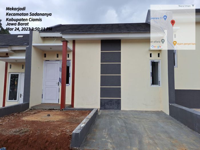 foto tampak rumah tipe 30/72 perumahan KOTA GALUH TAHAP VIII