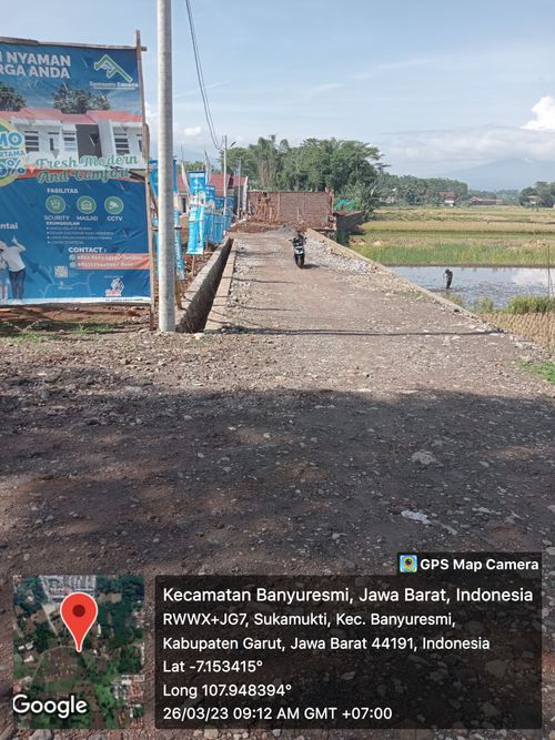 foto gerbang perumahan BANYUMUKTI RESIDENCE