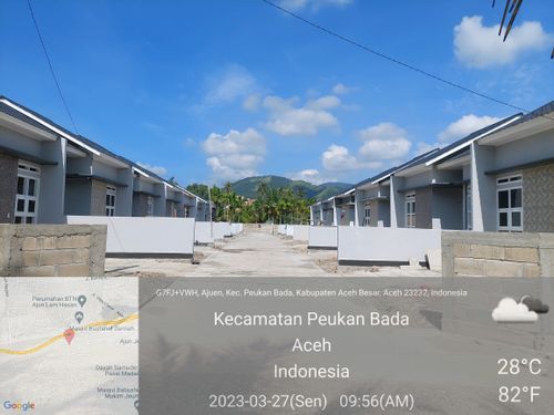 foto gerbang perumahan Ayahanda Residence