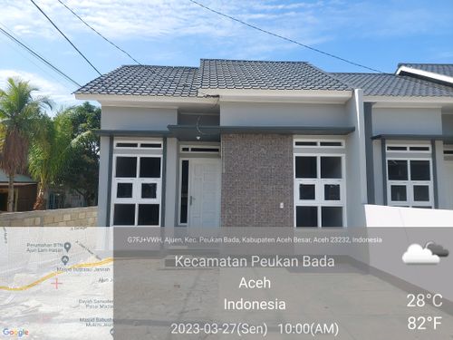 foto contoh rumah perumahan Ayahanda Residence