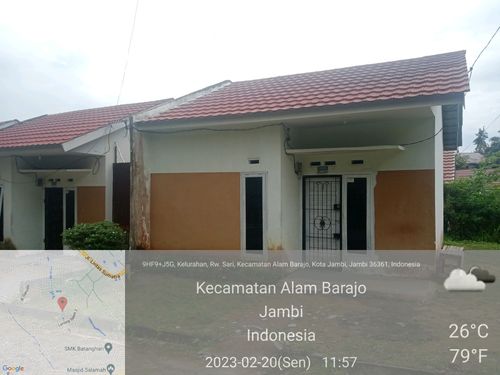 foto contoh rumah perumahan Javana Vilage 3