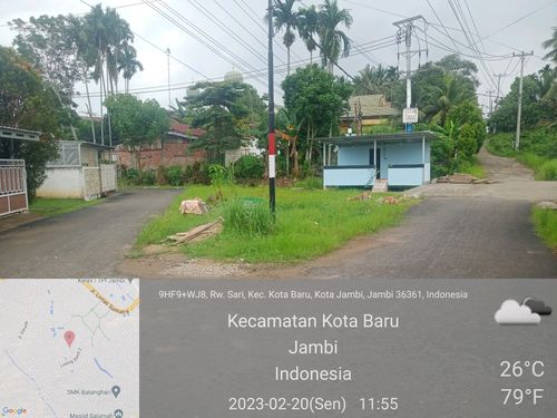 foto gerbang perumahan Javana Vilage 3