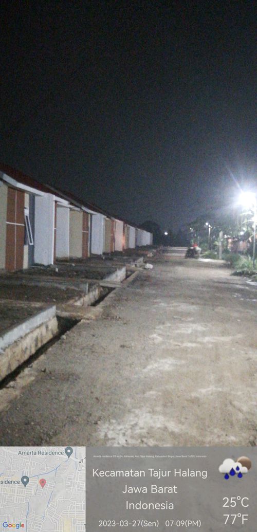 foto posisi tengah perumahan PERUMAHAN AMARTA RESIDENCE