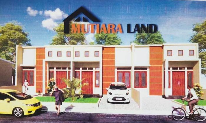 foto tampak rumah tipe 36 perumahan PERUMAHAN MUTIARA LAND