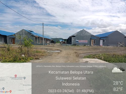 foto gerbang perumahan Belopa Residence 2