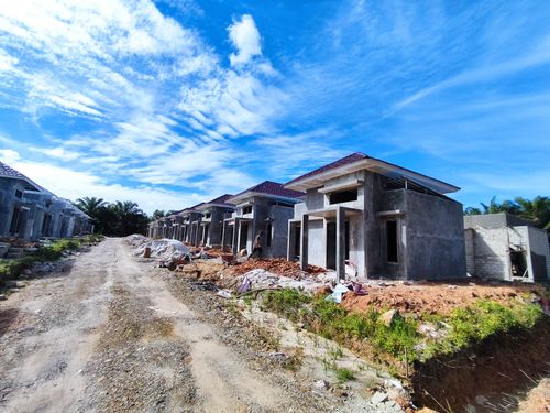 foto posisi tengah perumahan BANTENG RESIDENCE C