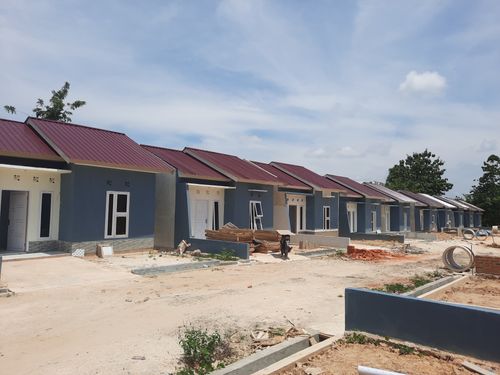 foto posisi tengah perumahan HALUOLEO GARDEN 3