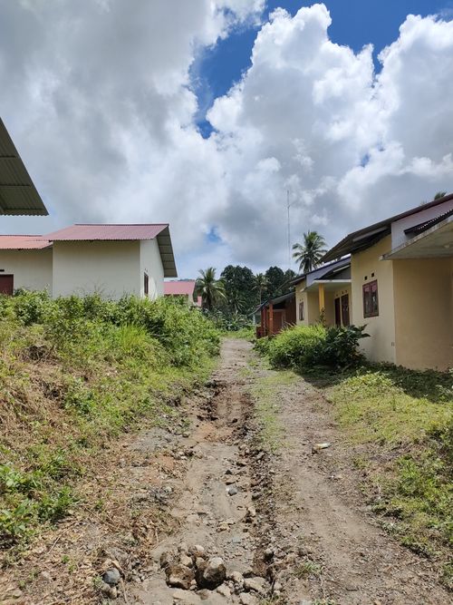 foto posisi tengah perumahan Malahasa Residence