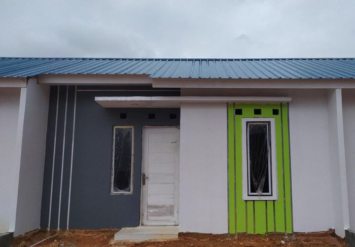 foto tampak rumah tipe 30/60 perumahan GIA Residence