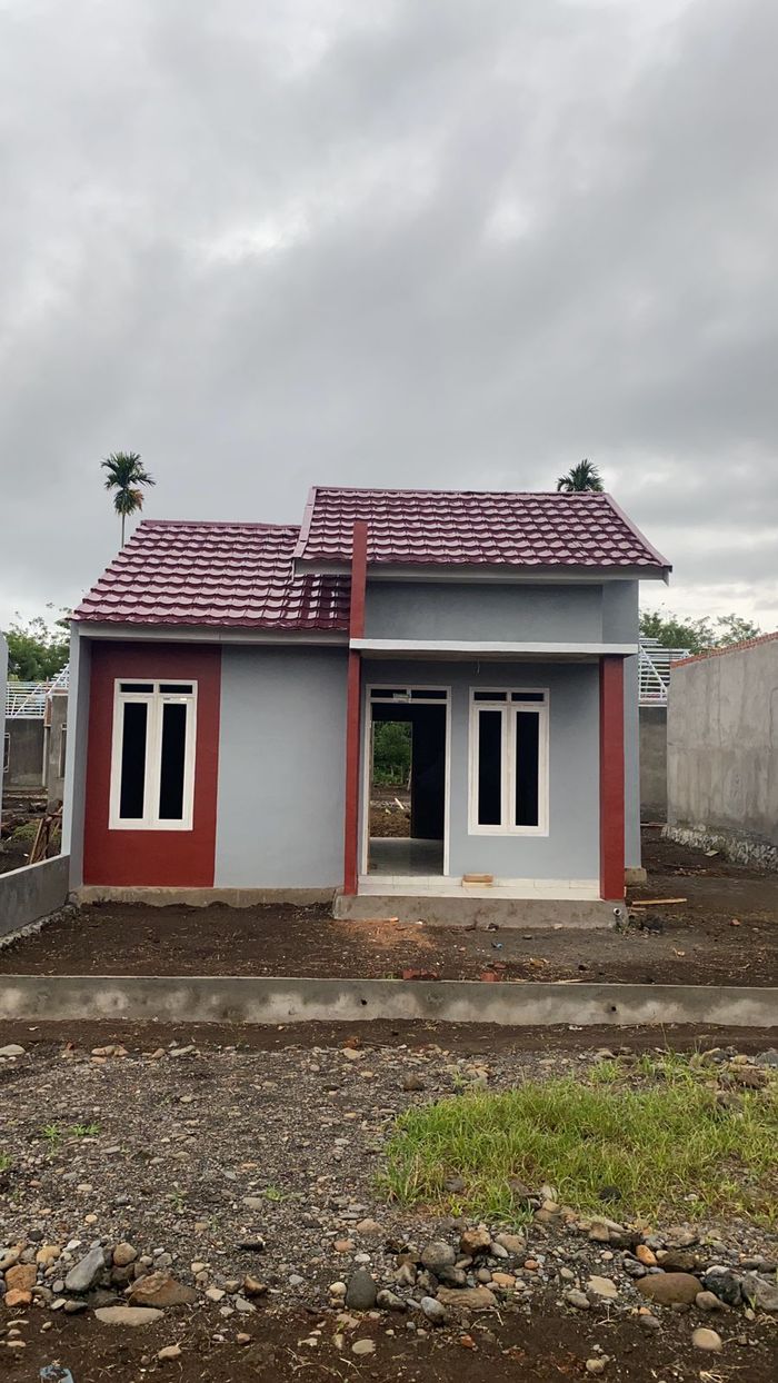 foto tampak rumah tipe 36 perumahan Balqis Residence Tahap 4