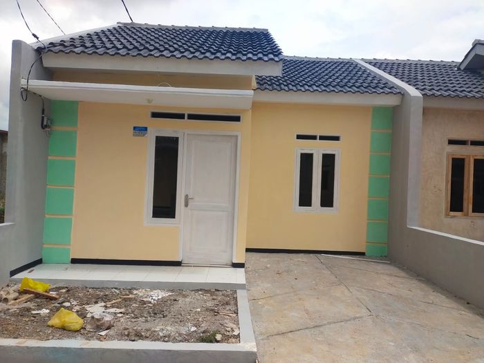 foto tampak rumah tipe 36/60 perumahan Prima Nagrak Nusantara Tahap 3