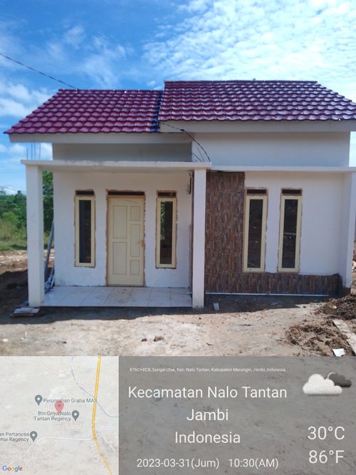 foto contoh rumah perumahan Griya Nalo Tantan Regency