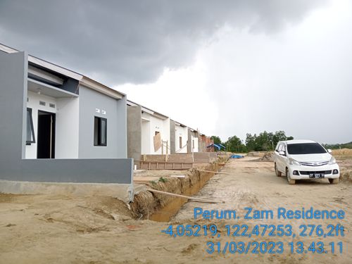foto posisi tengah perumahan ZAM RESIDENCE I