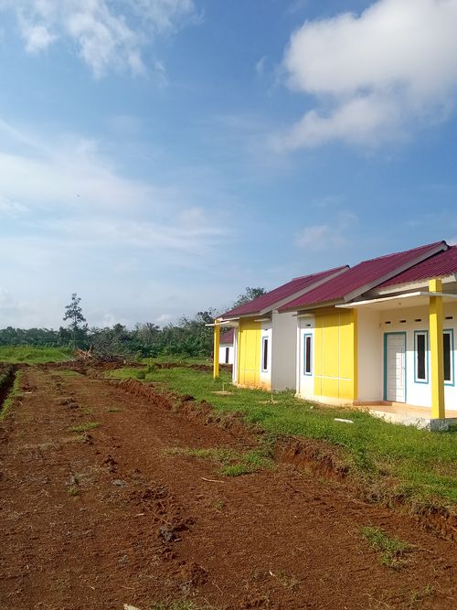foto posisi tengah perumahan Green wahana vilage