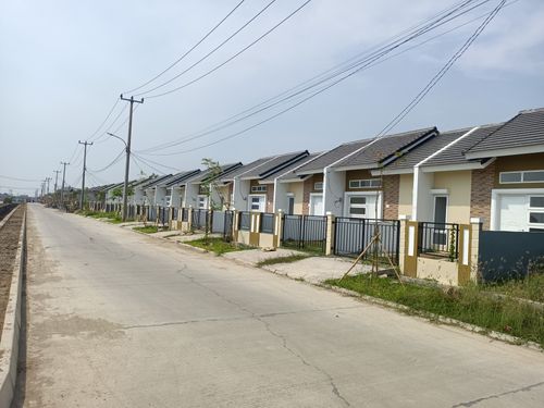 foto posisi tengah perumahan PERMATA NUSA INDAH CIBITUNG TAHAP III