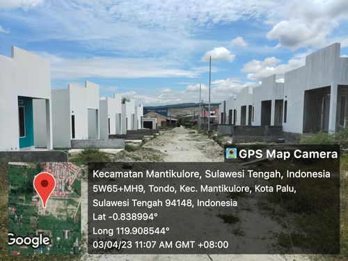 foto posisi tengah perumahan PALU GREEN VIEW II