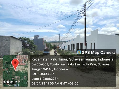foto gerbang perumahan PALU GREEN VIEW II
