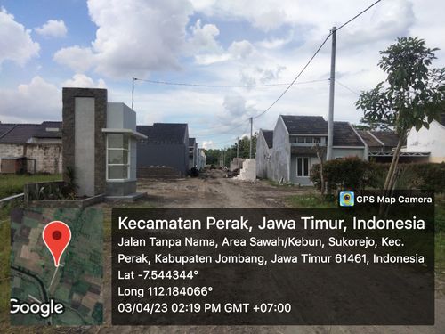 foto posisi tengah perumahan SATIVA PODOMORO