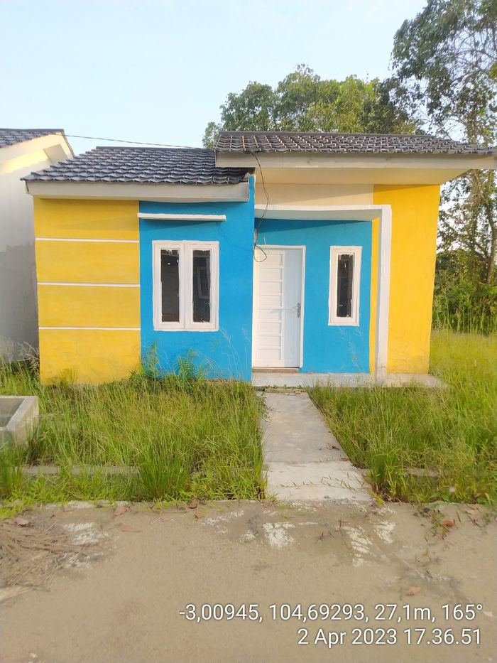 foto tampak rumah tipe 36 subsidi perumahan GRIYA METEOR INDAH TAHAP III