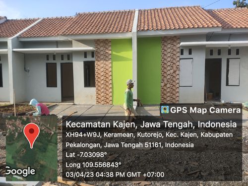 foto contoh rumah perumahan Griya Medika Kajen