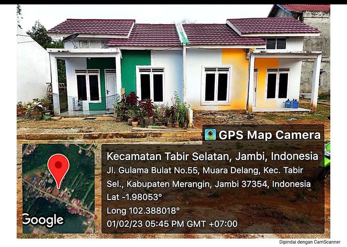 foto tampak rumah tipe 36 perumahan ROMANISTI MADE RESIDENCE