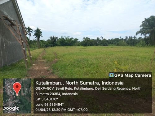 foto posisi tengah perumahan PESONA KARYA MENCIRIM