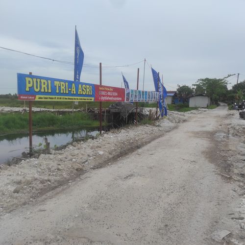 foto gerbang perumahan PURI TRI-A ASRI