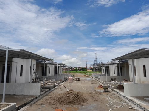 foto posisi tengah perumahan Mutiara Tassokkoe Penrang