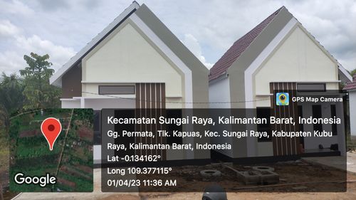 foto contoh rumah perumahan Galaxy Residence