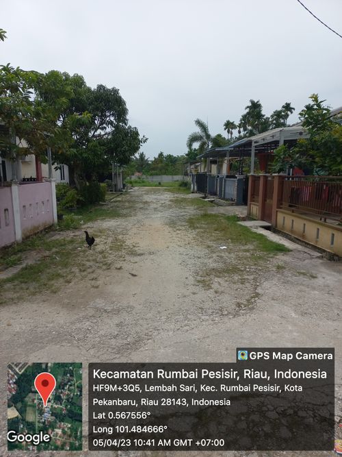 foto posisi tengah perumahan GRAHA LIMBUNGAN ASRI