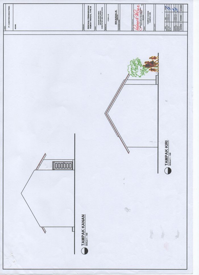 foto denah rumah tipe BERSUBSIDI perumahan PERUMAHAN PULUTAN CENTER 2