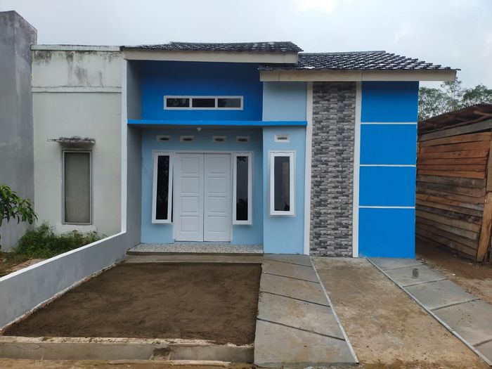 foto tampak rumah tipe 36/96 perumahan DUTA SRIWIJAYA MUDA