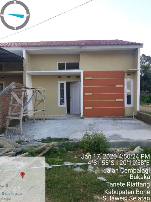 foto contoh rumah perumahan BTN DIRZ RESIDENCE