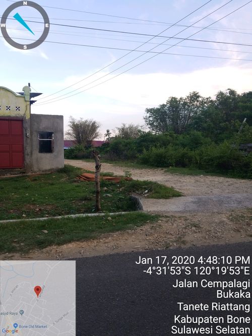 foto gerbang perumahan BTN DIRZ RESIDENCE