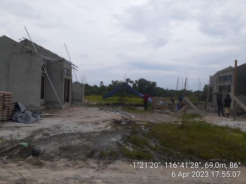 foto posisi tengah perumahan Gichefa Residence