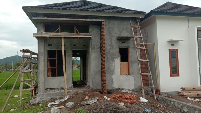 foto tampak rumah tipe BLOK  A-1 perumahan GRIYA SAMARA DASAN BARU