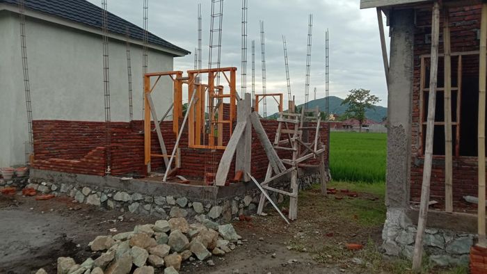 foto tampak rumah tipe BLOK A-4 perumahan GRIYA SAMARA DASAN BARU