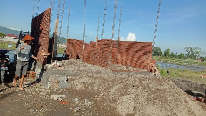 foto tampak rumah tipe BLOK A-7 perumahan GRIYA SAMARA DASAN BARU