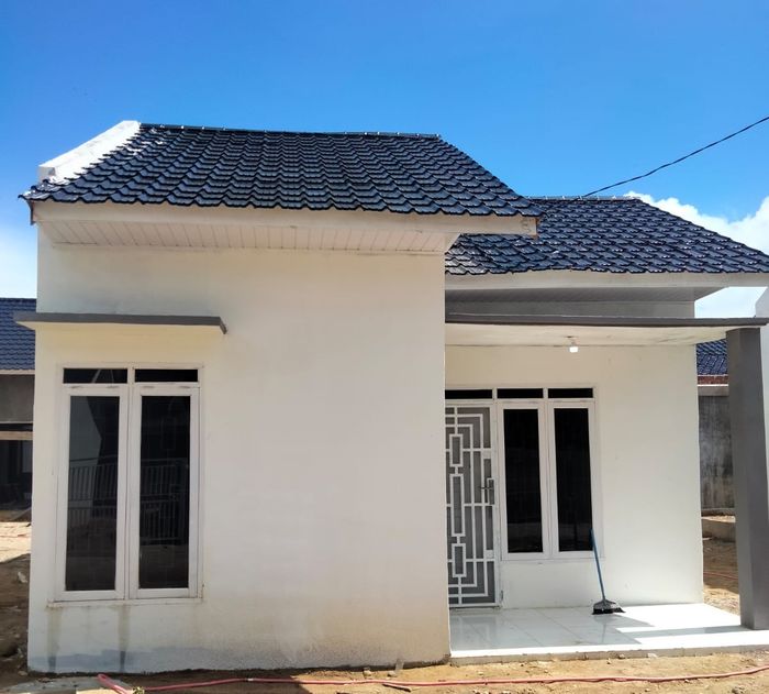 foto tampak rumah tipe 36 perumahan PALAPA VILLAGE 2