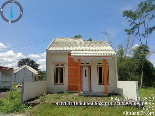foto contoh rumah perumahan GRAHA MADANI RESIDENCE