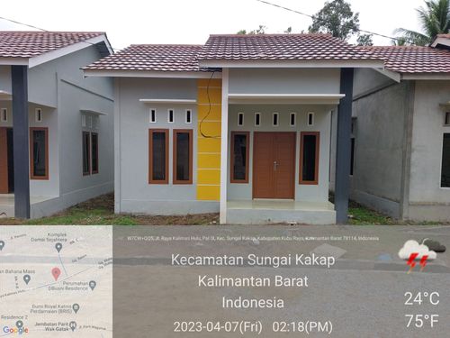foto contoh rumah perumahan Kurnia Lestari Residence