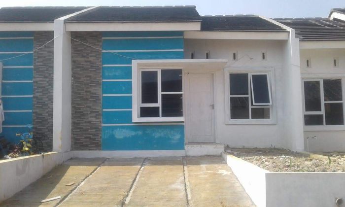 foto tampak rumah tipe 36/60 perumahan WANGUN JAYA RESIDENCE
