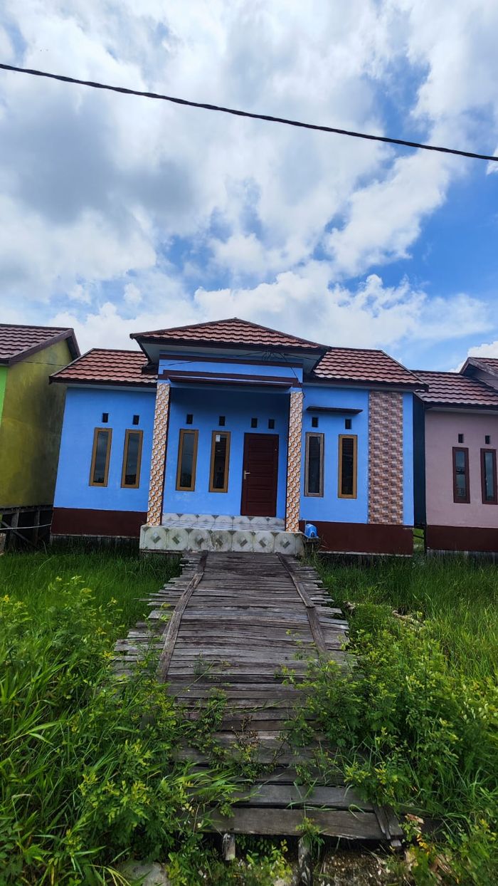 foto tampak rumah tipe 36 perumahan KOMPLEK GRIYA PERMATA