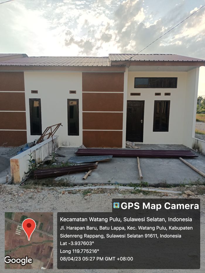 foto tampak rumah tipe 36/75 perumahan ANDALUSIA RESIDENCE TAHAP 2